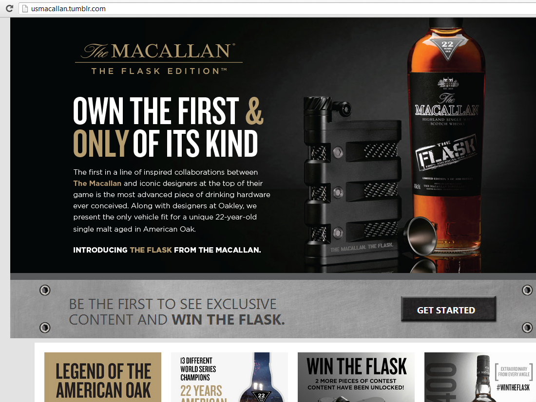 macallan & oakley promotion